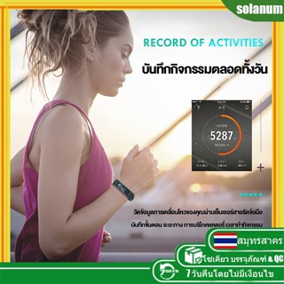 สายรัดข้อมืออัจฉริยะ Zhongxing Smart Watch สมาร์ทวอทช์ สร้อยข้อมือกีฬา หน้าจอสัมผัส กันน้ำ Ip67 รองรับระบบ ios