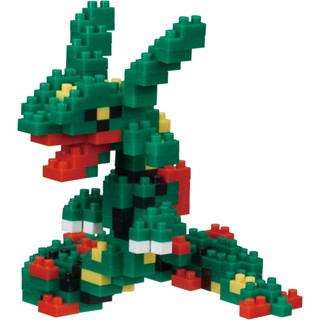 [ส่งตรงจากญี่ปุ่น] บล็อกตัวต่อนาโน โปเกมอน Rayquaza Nbpm_064 Japan New Pocket Monster