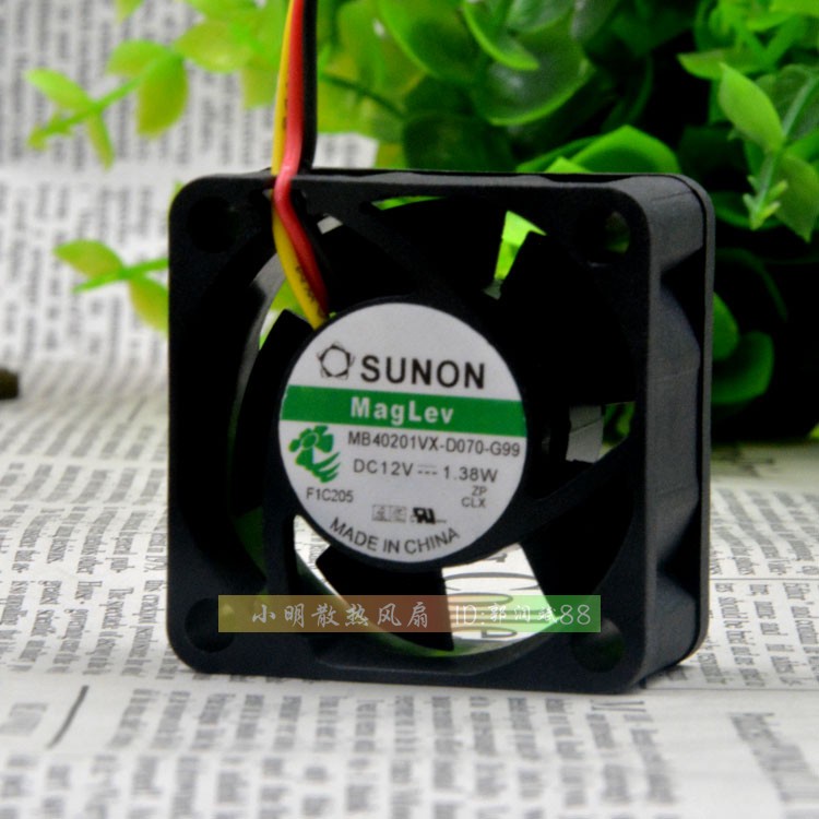 SZ 12V 1.38W MB40201VX-D070-G99 4020 พัดลมแม่เหล็ก 4CM