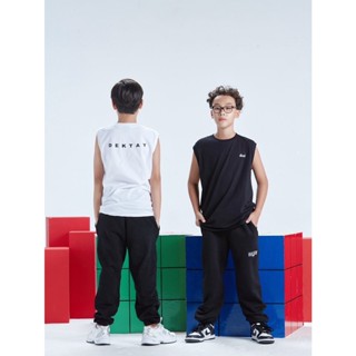 Dektay Awesome Sleeveless เสื้อแขนกุดเด็กเท่ มีสีขาวและสีดำ