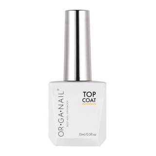 Top Gel OR•GA•NAIL  สำหรับเคลือบเงาปิดงาน Organail ล๊อคสีเจลให้เงางามสีไม่เพี้ยน สีทาเล็บเจล