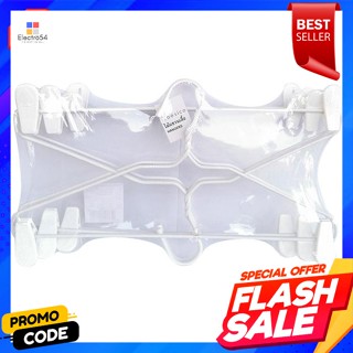 เบสิโค ไม้แขวนเสื้อลวดเคลือบ พร้อมกิ๊บหนีบผ้า สีขาว แพ็ค 4BESICO Coated Wire Coat Hanger with clothespin, white, pack of