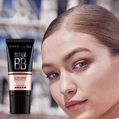 แท้ทั้งร้าน !! แบ่งขายบีบีครีมหน้าเป๊ะ MAYBELLINE SUPER BB ULTRA COVER BB CREAM SPF50 PA++++