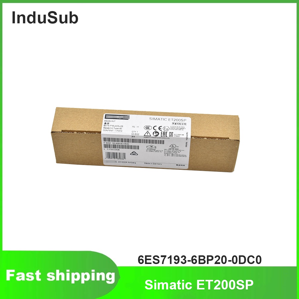 6ES7193-6BP20-0BA0 โมดูล PLC Simatic ET200SP ใหม่