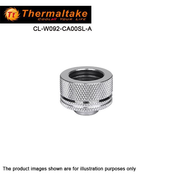 Thermaltake CL-W092-CA00SL-A G14 16mm OD Compression - Chrome