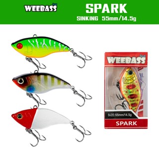 WEEBASS LURE เหยื่อปลั๊ก - รุ่น SPARK SINKING 55mm/14.5g เหยื่อปลอม