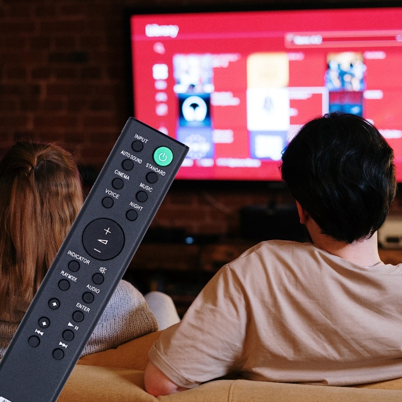 QUU เหมาะสําหรับ Soundbar HT-S100F HTS100F HTS100F HTSF150 HT-SF200 HT-SF150 รีโมท