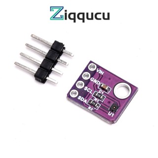 Ziqqucu SHT40 บอร์ดโมดูลเซนเซอร์อุณหภูมิและความชื้นดิจิทัล I2C พร้อมหัวเข็ม 3V หรือ 5V (สีม่วง)