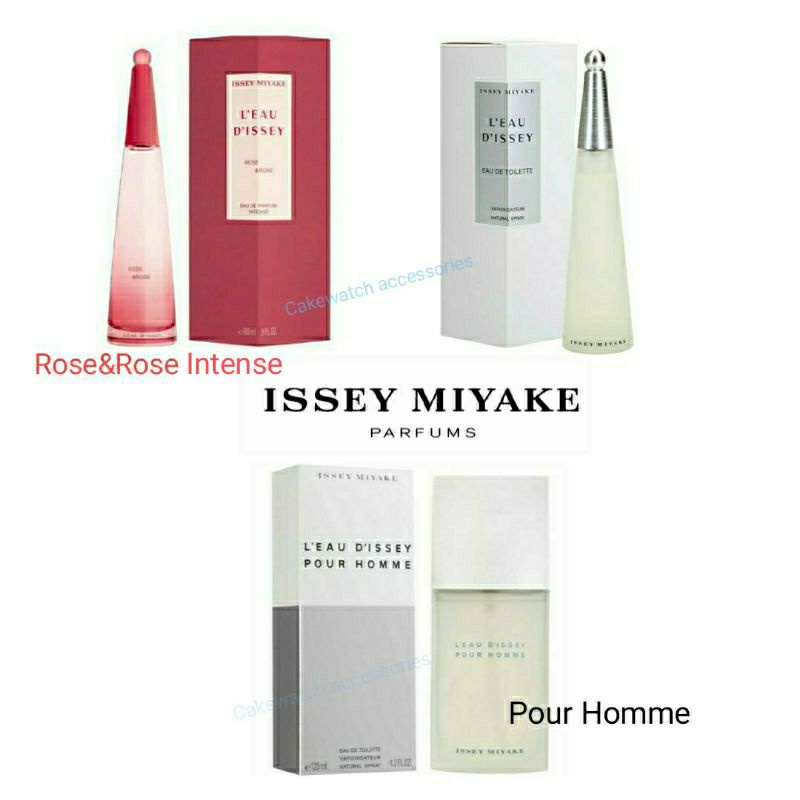 Issey miyake น้ำหอมแบ่งขายแท้100% L'EAU D'ISSEY Rose&amp;rose intense Pourhomme