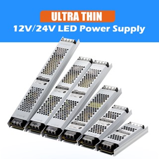 ไดร์เวอร์ LED Switching เครื่องแปลงไฟ DC12V 24V Lighting หม้อแปลง 60W 100W 150W 200W 300W 400W Adapter for LED Strip