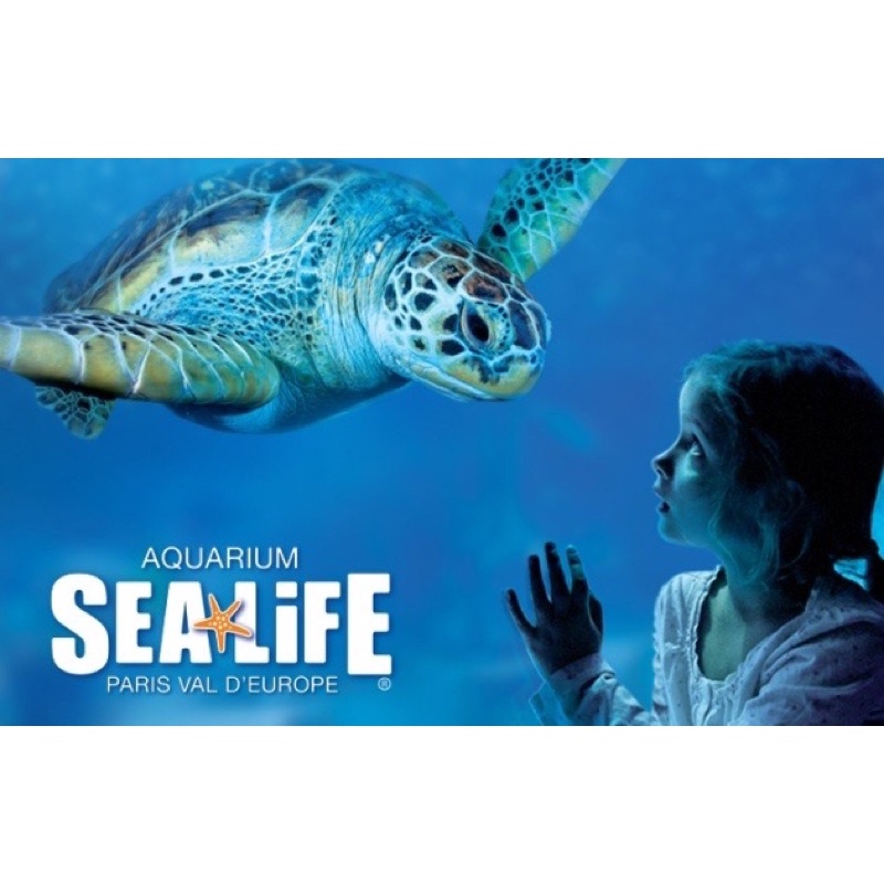 [QRCode] บัตรซีไลฟ์  สยามโอเชียลเวิลด์ Sealife Ocean World Sea Life + นั่งเรือท้องกระจก + ภาพยนต์ 4 
