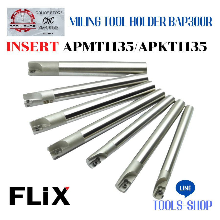 ด้ามมิลลิ่ง MILING TOOL HOLDER  BAP  D10-120L,D120-130L,D16-150L,D20-150L,D20-200L,D25-150L