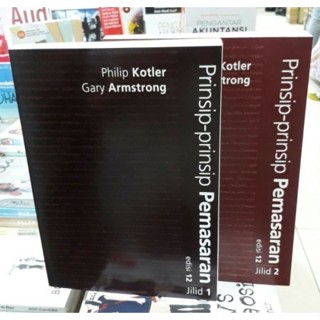 หนังสือหัวข้อการตลาด เล่ม 1-2 โดย PHILLIP KOTLER [ของแท้]