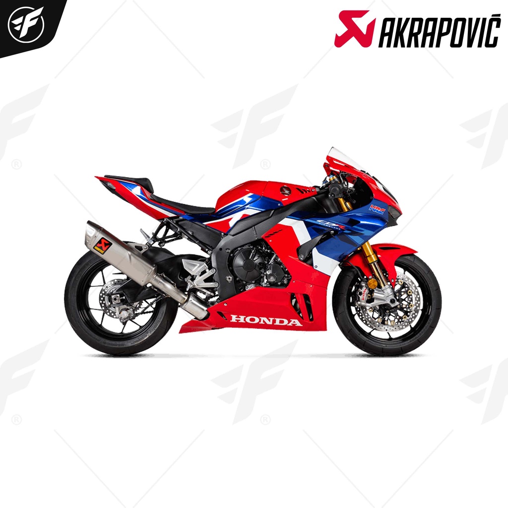 ท่อสูตร/ท่อแต่ง/ท่อไอเสีย Akrapovic Slip on GP ปลายดาบ : for Honda CBR1000RR-R 2020-2022