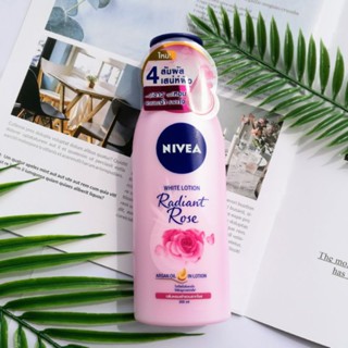 Nivea Rediant Rose White Lotion  200ml นีเวีย เรเดียนท์ โรส ไวท์ โลชั่น 200 มล.