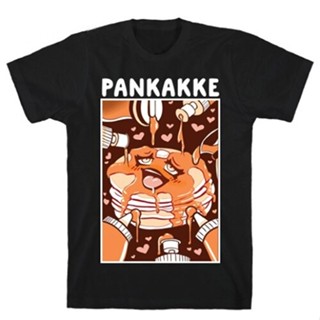 เสื้อคู่ Leuke Pankakke Grafische เสื้อยืด Meisje Jongen เสื้อลําลอง Tshirt คาวาอี้ Kleding ฮาราจูกุเสื้อการ์ตูน Leuke อ