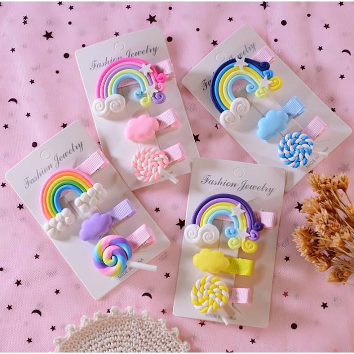 GIU-กิ๊บติดผมหวานๆน่ารัก พร้อมส่ง