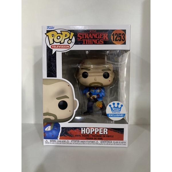 Funko Pop Hopper Stranger Things Exclusive 1253