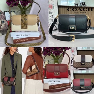 COACH CC066 GRACE SHOULDER BAG IN SIGNATURE CANVAS