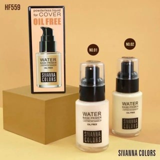 (ของแท้!) Sivanna Colors Cover Foundation HF559 รองพื้นสูตรน้ำ ควบคุมความมัน ป้องกันแสงแดด SPF35PA+++