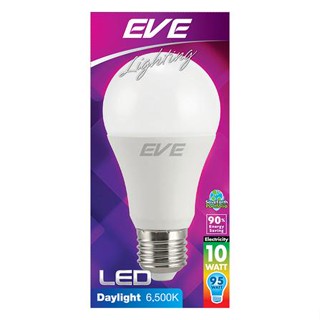 หลอด LED EVE A60 10 วัตด์ DAYLIGHT E27