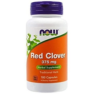 NOW Foods, Red Clover, 375 mg, 100 Veg Capsules