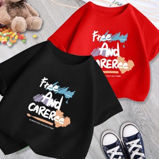 H320(ส่งจากไทย)เสื้อยืดเด็กแขนสั่ง ลายแฟชั่นสวยน่ารัก.ใส่ได้ทั้งเด็กชายและเด็กหญิง
