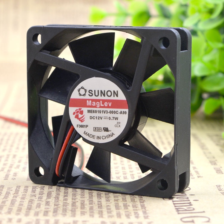 YTH ME60151V3-000C-A99 6015 12V 0.07W 6CM MAGNETIC COOLING FAN