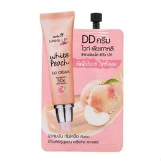 (แท้) Nami Make up pro white peach DD cream นามิ เมค อัพ พีช ดีดี ครีม