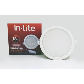 แผงไฟ Led พร้อมรับประกัน IN-LITE INLITE INDS 602 R 18w