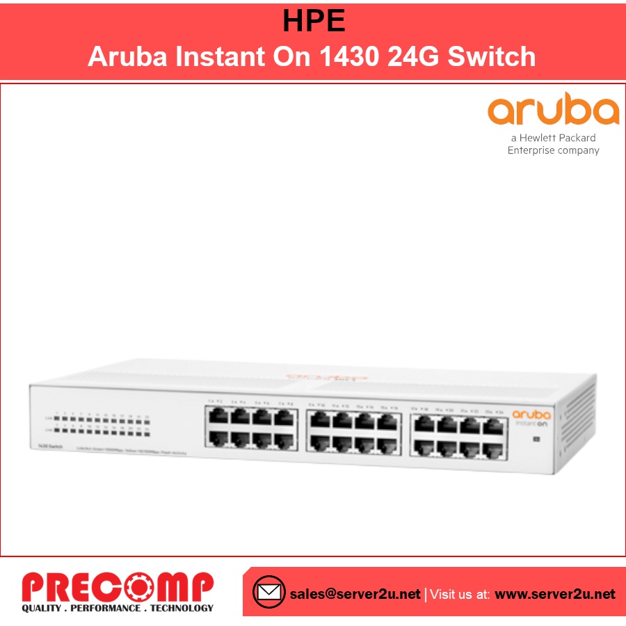 HPE Aruba Instant On 1430 24G Switch (R8R49A)