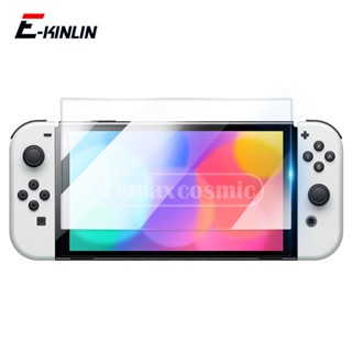 ฟิล์มกระจกนิรภัยกันรอยหน้าจอ LCD สําหรับ Nintendo Switch OLED NS Lite