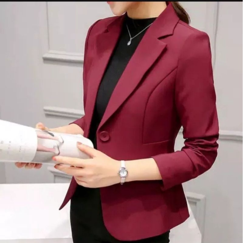 ผู้หญิงอย่างเป็นทางการ& 39;s Blazer Suit Jumbo Women& 39;s Blazer ผู้หญิงเกาหลี& 39;s Blazer