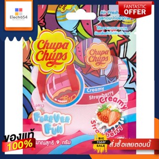 จูปาจุ๊ปส์ถุงหอม สตรอว์เบอร์รี่ 9 กรัมCHUPA CHUPS SACHET STBERY 9 G