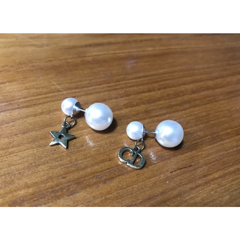 ต่างหูCD ต่างหูแป้นมุก