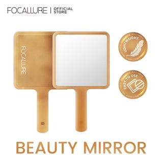 Focallure #Ambergold กระจกแต่งหน้า กระจกแต่งหน้า แบบมือถือ กระจกแต่งหน้า ความงาม น่ารัก