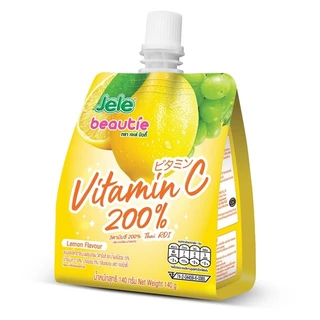 Jele Beautie เจเล่บิวตี้ เยลลี่ผลไม้ มีวิตามิน คอลลาเจน แคลอรี่ต่ำ 140/150กรัม