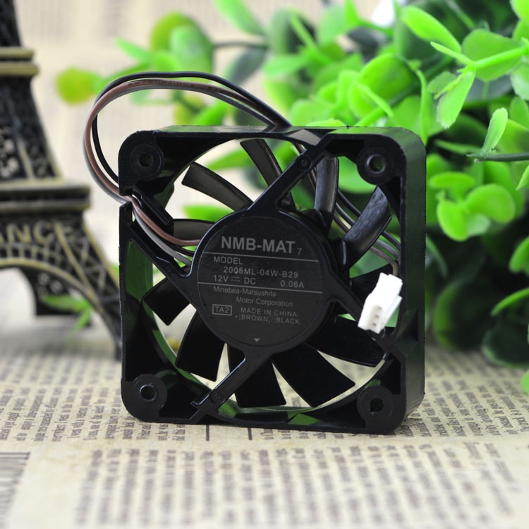 YTH 2006ML-04W-B29 5015 12V 0.06A 5CM 5 CM 3WIRES FAN