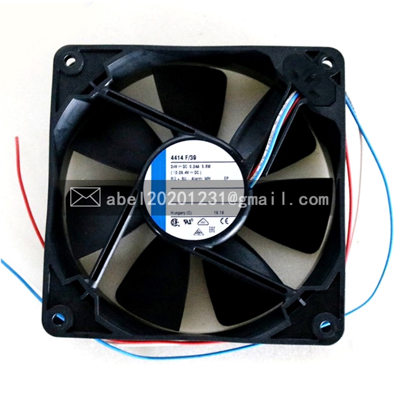 SZ ยี่ห้อใหม่ 4414F/39 4414 F/39 24VDC 5.0W COOLING FAN 12025 120*120*25MM