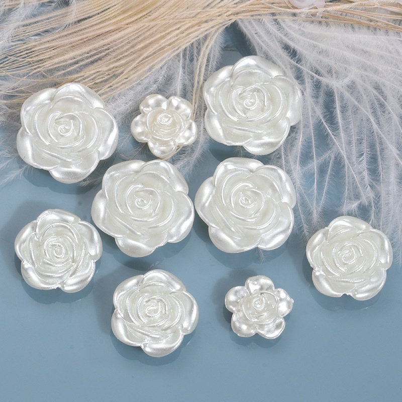 ใหม่ เครื่องประดับ ไข่มุก ABS แฮนด์เมด สไตล์ฝรั่งเศส สําหรับทําเครื่องประดับ DIY