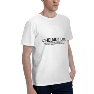 หายาก Helmut Lang รถแท็กซี่เสื้อยืด Tee เสื้อประกบสบายๆผู้ขายที่ดีที่สุด