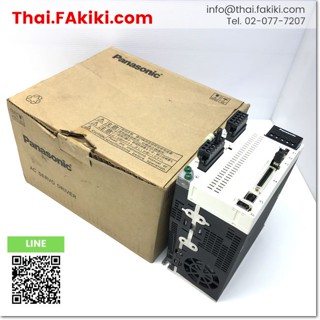 พร้อมส่ง,(B)Unused*, MDDLT55SF Servo Amplifier ,ชุดควบคุมการขับเคลื่อนเซอร์โว สเปค AC200V 1.5kw ,PANASONIC (66-004-608)