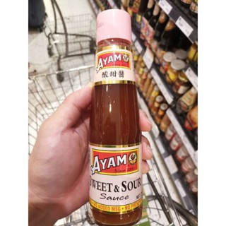 ecook มาเลเซีย​ ซอส​ เปรี้ยว​ หวาน​ สำหรับปรุงอาหาร c ayum sweet​ sour sauce 210g