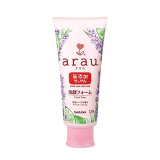 arau Foam Facial Soap Tube (120g) อะราอุ โฟมล้างหน้า โฟมล้างหน้าสูตรรักษาสมดุล ช่วยให้ผิวคงความชุ่มชื้น