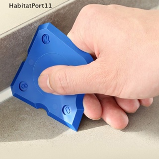 Habitatport ชุดเครื่องมือไม้พายซิลิโคน สําหรับซ่อมแซมขอบกระเบื้อง 4 ชิ้น