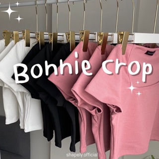 💗 Bonnie Crop 💗 เสื้อครอปคอเหลี่ยม