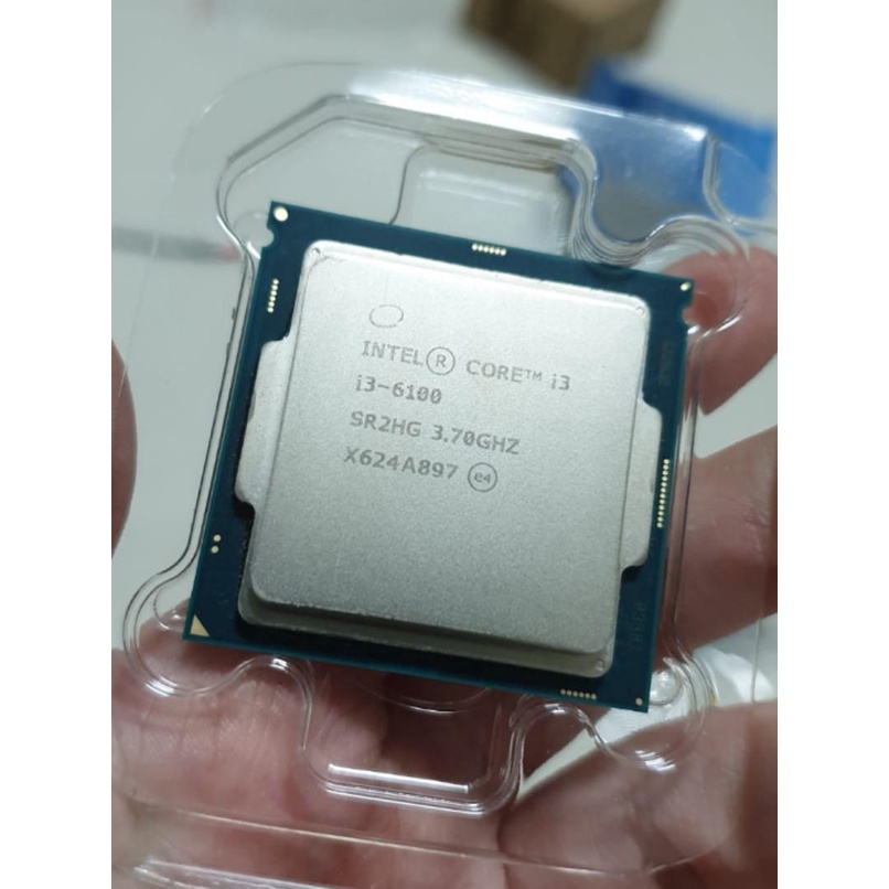 INTEL i3 6100 ราคา ถูก ซีพียู CPU 1151 INTEL Core i3-6100 3.7 GHz