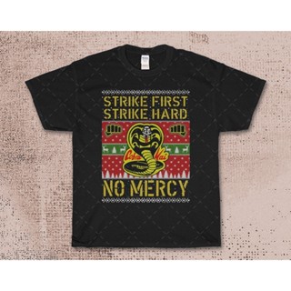 ขายดี!เสื้อยืด ลาย Cobra Kai ChristmasS-5XL