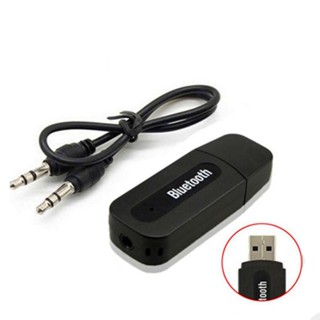 อะแดปเตอร์รับส่งสัญญาณเสียงบลูทูธไร้สาย USB สําหรับรถยนต์