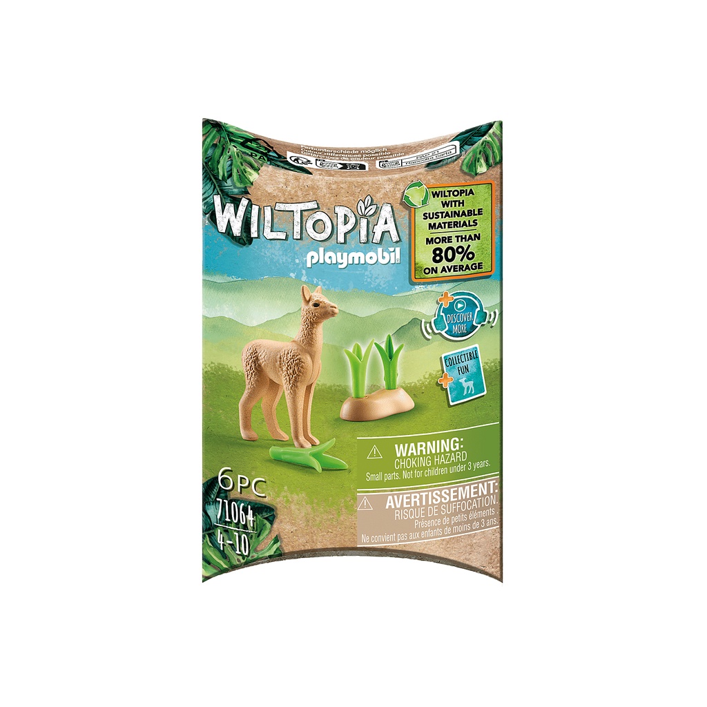 Playmobil 71064 Wiltopia - Young Alpaca แอคชั่นฟิกเกอร์ วิลโทเปีย ลูกอัลปาก้า